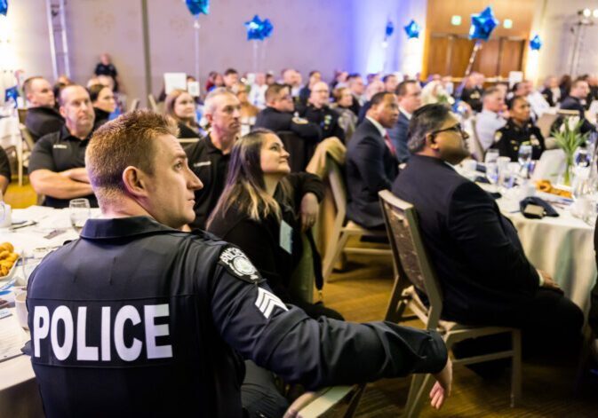 Bellevue Police Foundation’s 2024 Bold for the Blue Breakfast at The Westin Bellevue, March 6, 2024. (Photo by Dan DeLong)