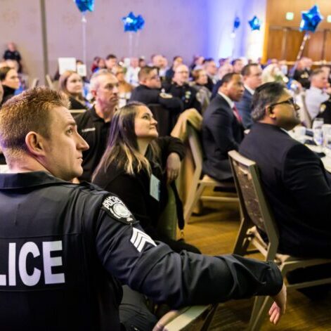 Bellevue Police Foundation’s 2024 Bold for the Blue Breakfast at The Westin Bellevue, March 6, 2024. (Photo by Dan DeLong)